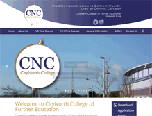 Tablet Screenshot of citynorthcollege.ie